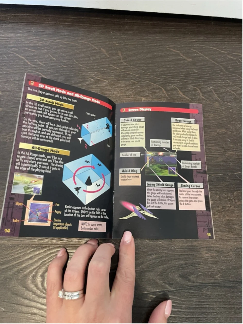 Star Fox 64 (Nintendo 64) N64 Instruction Manual/Booklet *ONLY* No Game